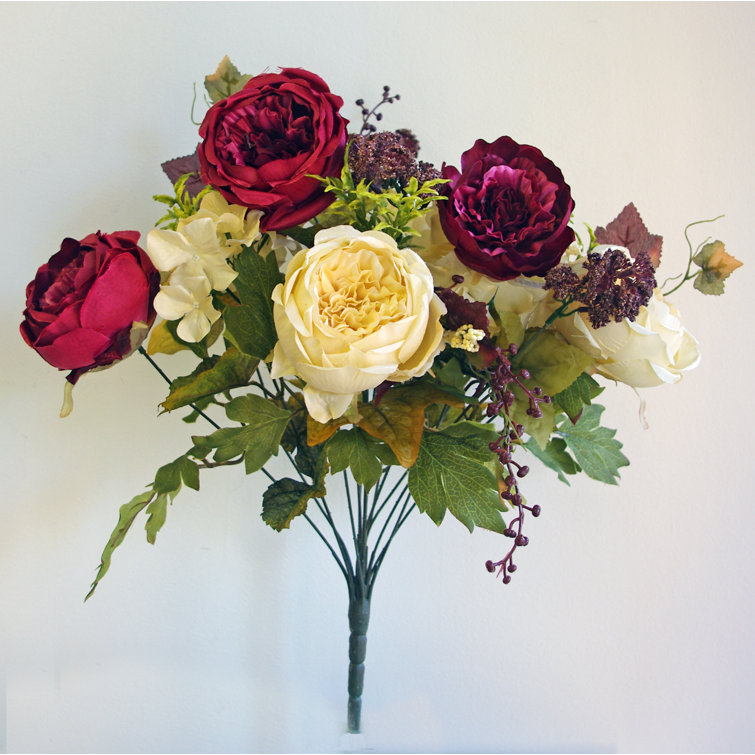 Gracie Oaks Artificial Blooming Mixed Stems & Reviews Wayfair